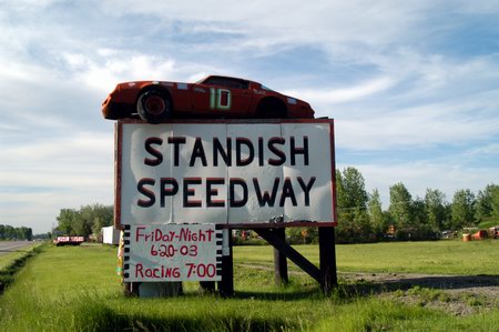 Standish Speedway (Standish Raceway) - Sign